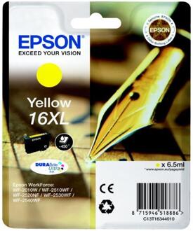 Epson Inktcartridge Epson 16XL T1634 geel HC