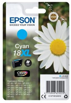 Epson Inktcartridge Epson 18XL T1812 blauw HC