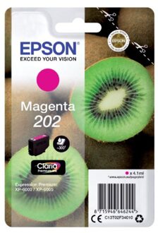 Epson Inktcartridge Epson 202 T02F34 rood