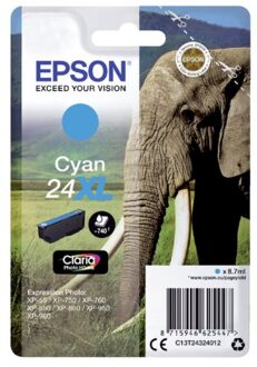 Epson Inktcartridge Epson 24XL T2432 blauw HC