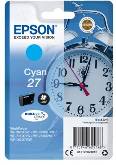 Epson Inktcartridge Epson 27 T2702 blauw