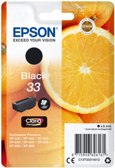 Epson Inktcartridge Epson 33 T3331 zwart