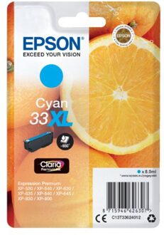 Epson Inktcartridge Epson 33XL T3362 blauw HC