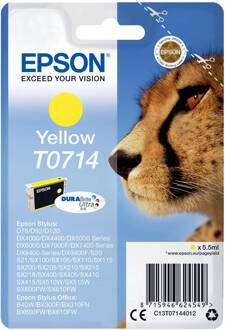 Epson Inktcartridge Epson T0714 geel