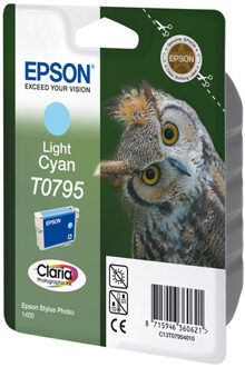 Epson Inktcartridge Epson T0795 lichtblauw
