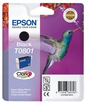 Epson Inktcartridge Epson T0801 zwart