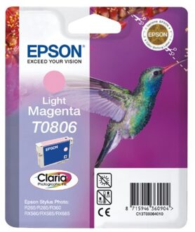 Epson Inktcartridge Epson T0806 lichtrood