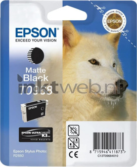 Epson Inktcartridge Epson T0968 mat zwart