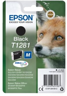 Epson Inktcartridge Epson T1281 zwart