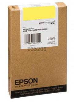 Epson Inktpatroon Foto Zwart T 603 220 ml