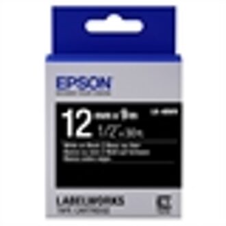 Epson Levendige label tape voor -etikettencassette LK-4BWV