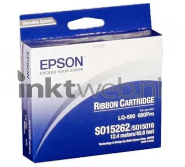 Epson Lint Epson S015262 voor LQ-670 nylon zwart