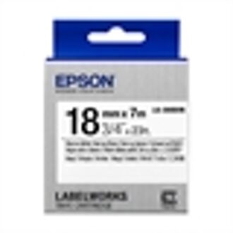 Epson LK-5WBVN tape zwart op wit 18 mm (origineel)