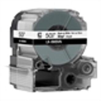 Epson LK-9WBVN tape zwart op wit 50 mm (origineel)