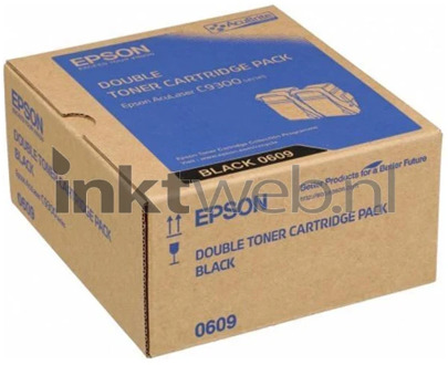 Epson Origineel Epson S050609 2-pack zwart