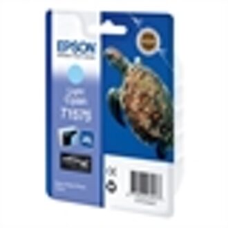 Epson Pack van 1 cartridge T1575 - Lichtcyaan - Standaard