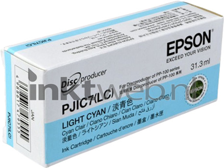 Epson S020689 inkt cartridge licht cyaan PJIC7(LC) (origineel)