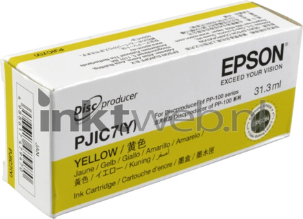 Epson S020692 inktcartridge geel PJIC7(Y) (origineel)