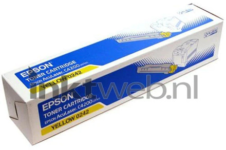 Epson S050242 toner cartridge geel (origineel)