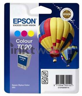 Epson T020 kleur cartridge