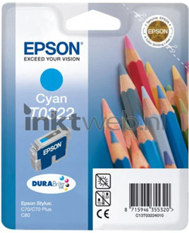 Epson T0322 cyaan cartridge