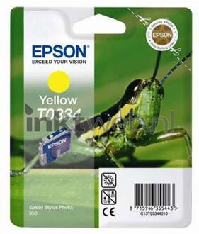 Epson T0334 geel cartridge