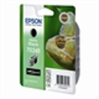 Epson T0348 inktcartridge mat zwart (origineel)