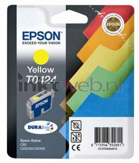 Epson T0424 geel cartridge