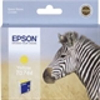 Epson T0744 Geel Cartridge