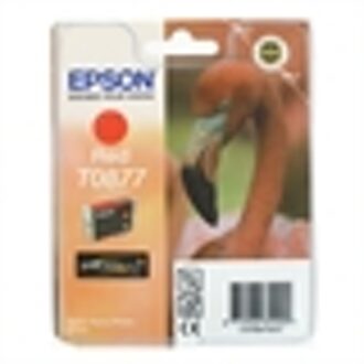 Epson T0877 rood cartridge