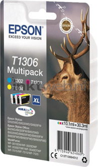 Epson T1306 XL 3 Color Multipack (C13T130640)