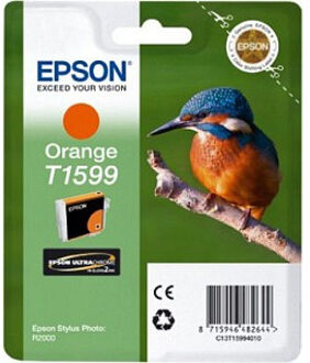 Epson T1599 inktcartridge oranje (origineel)