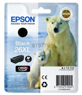 Epson T262140 (C13T26214010) 1x Zwart ml