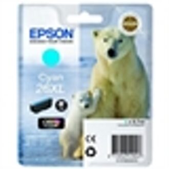 Epson T2632 nr. 26XL inktcartridge cyaan hoge capaciteit (origineel)
