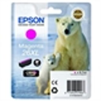Epson T2633 nr. 26XL inktcartridge magenta hoge capaciteit (origineel)