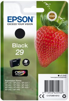 Epson T2981 Cartridge Inkt Zwart