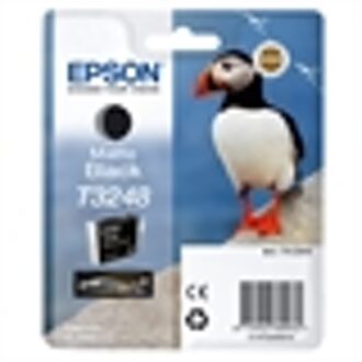 Epson T3248 14ml Mat Zwart inktcartridge