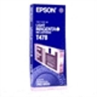 Epson T478011 Inktcartridge - Licht Magenta
