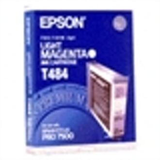 Epson T484 inkt cartridge licht magenta (origineel)