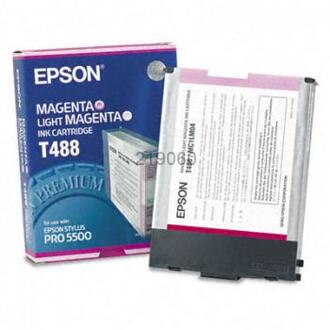 Epson T488 inktcartridge licht magenta / magenta origineel (origineel)