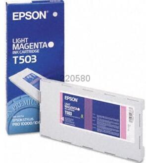 Epson T503 inkt cartridge licht magenta (origineel)