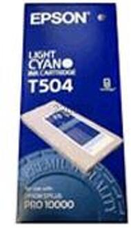 Epson T504011 1x Licht cyaan ml