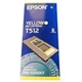 Epson T512 inkt cartridge geel (origineel)