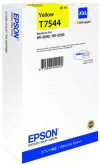 Epson T544XXL - Inktcartridge / Geel