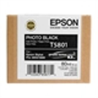 Epson T5801 inktcartridge foto zwart (origineel)