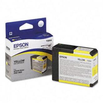 Epson T580400 Yellow Ink Cartridge (geel) C13T580400