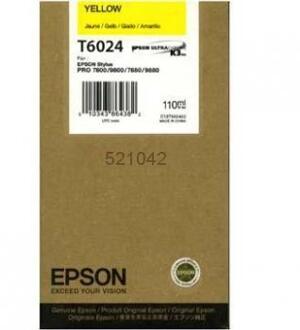 Epson T6024 Geel Cartridge