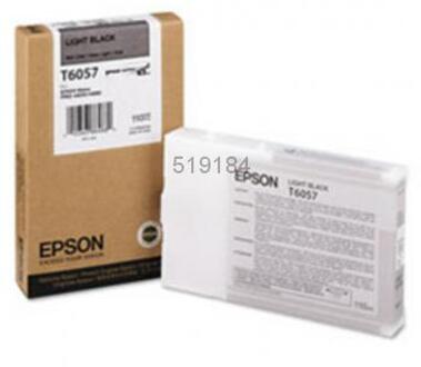 Epson T605 - Inktpatroon / Licht Zwart