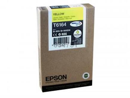 Epson T6164 inkt cartridge geel (origineel)