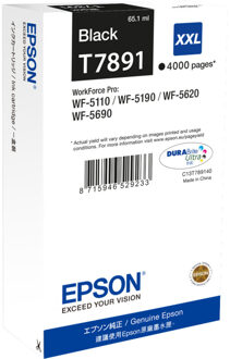 Epson T7891 XXL Cartridge Zwart C13T789140